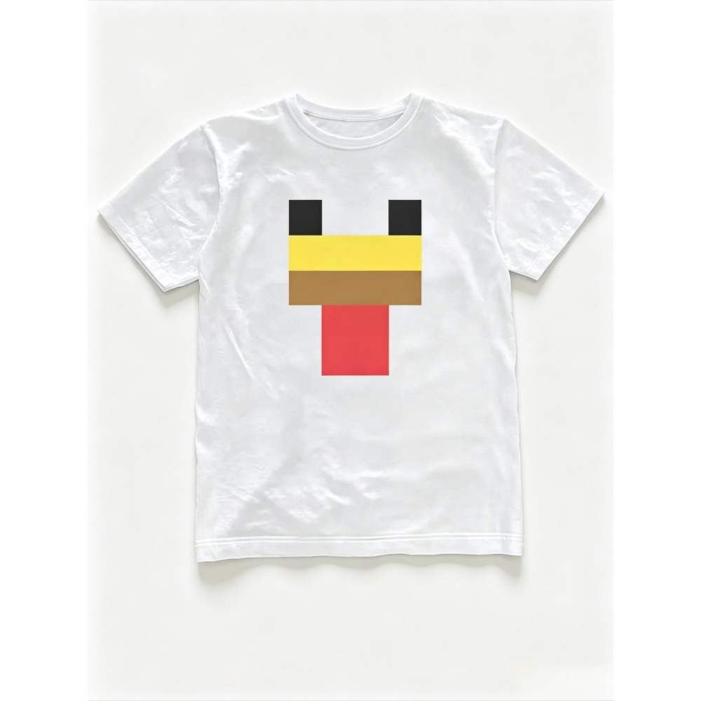 Retro Gaming T Shirt - T-shirt pour homme avec graphique visage