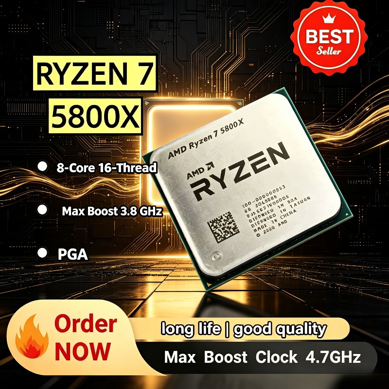 Amd Cpu Ryzen 7 - Processeur AMD 3.8 16 threads –