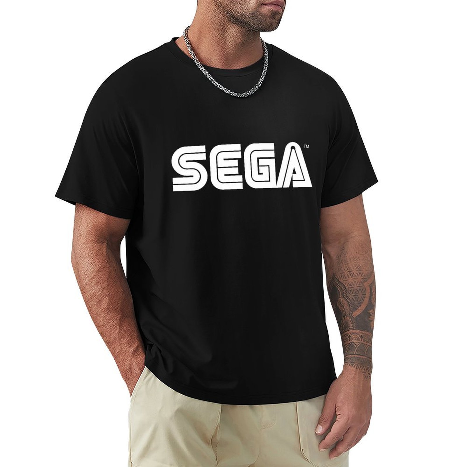 Retro Gaming Logo - T-shirt à manches courtes avec logo