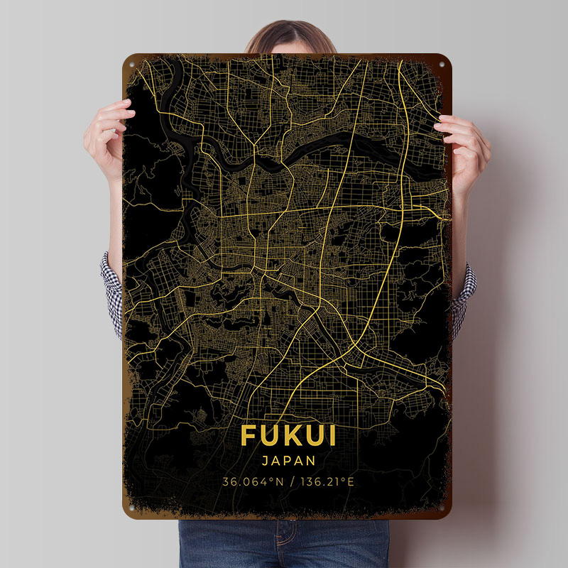 Retro Gaming Japan - Fukui – affiches en fer blanc