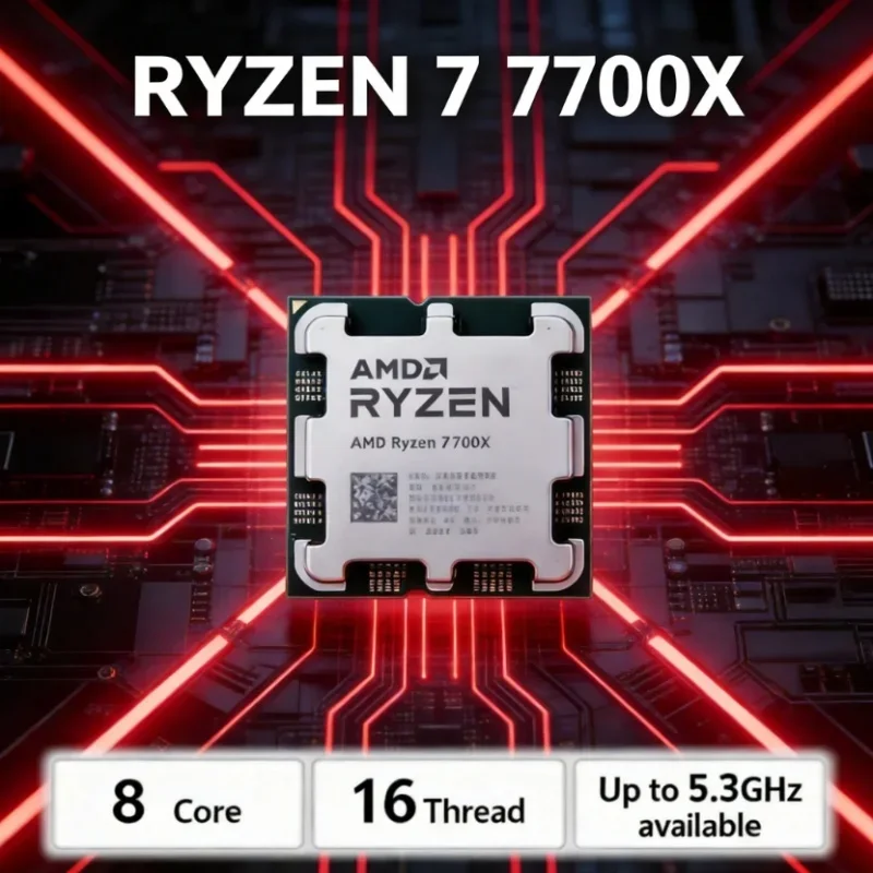 Amd Cpu Ryzen 7 - Processeur de jeu AMD Ryzen 7