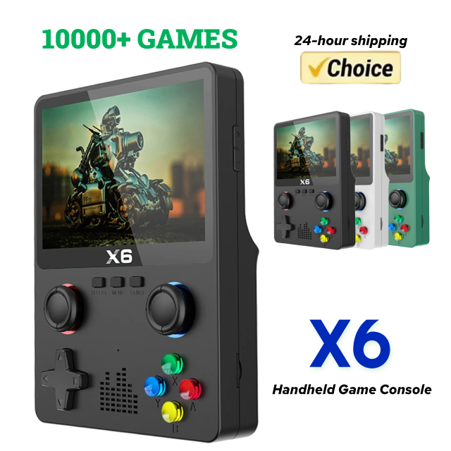 Retro Gaming X6 - Console de jeu X6, console de