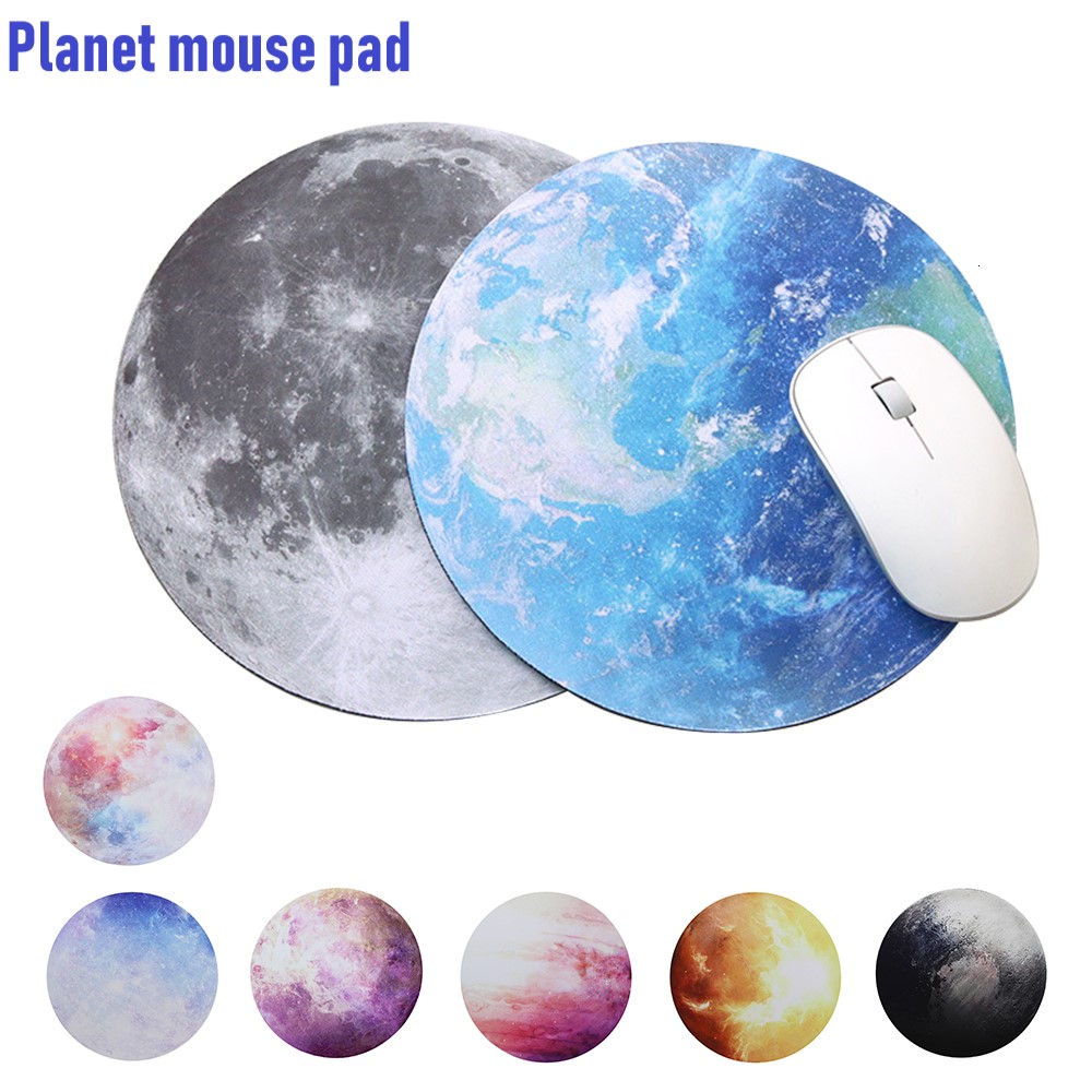 Mouse Gaming Retro - Tapis de souris rond avec phase
