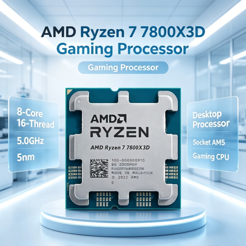 Amd Cpu Ryzen 7 - Processeur AMD Ryzen 7 R7 7800X3D,
