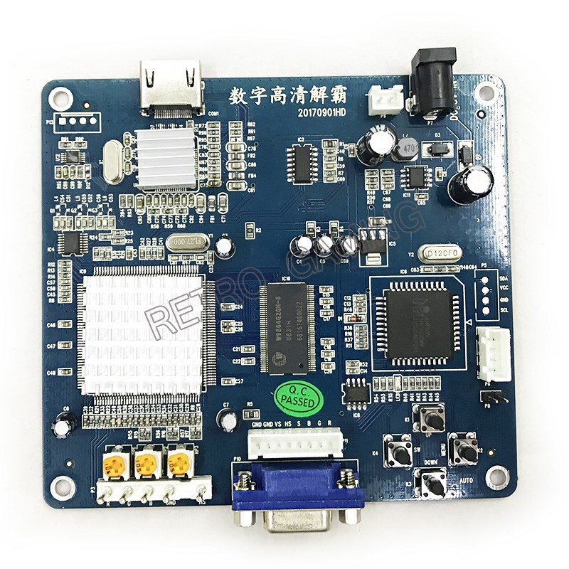 Retro Gaming Shop - Convertisseur CGA vers HDMI, carte de