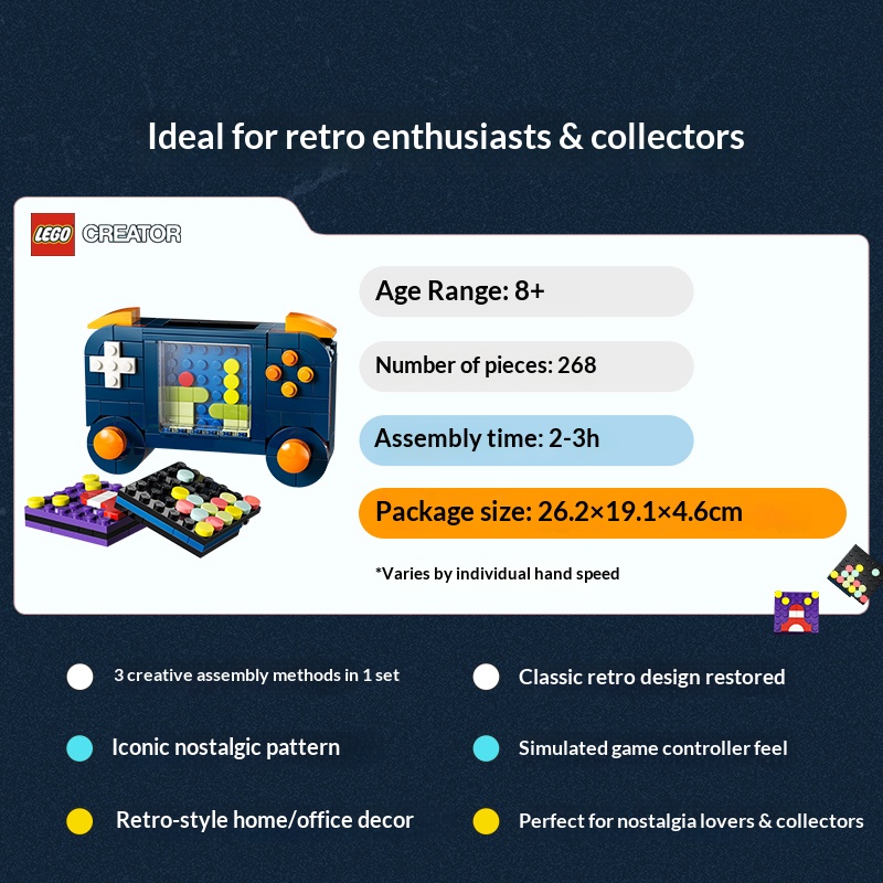 LEGO Creator 3-en-1 Blocs de C - Retro Gaming Expo avis et prix