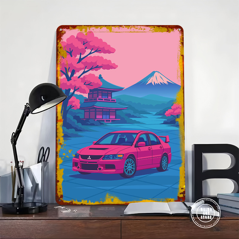 Affiche en métal japonaise Evo - Retro Gaming Japan avis et prix