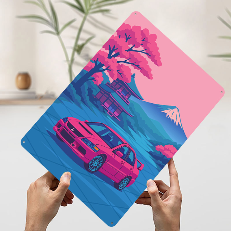 Affiche en métal japonaise Evo - Retro Gaming Japan avis et prix