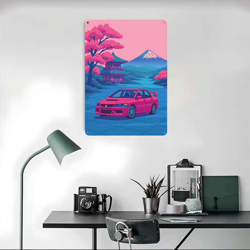 Affiche en métal japonaise Evo - Retro Gaming Japan avis et prix