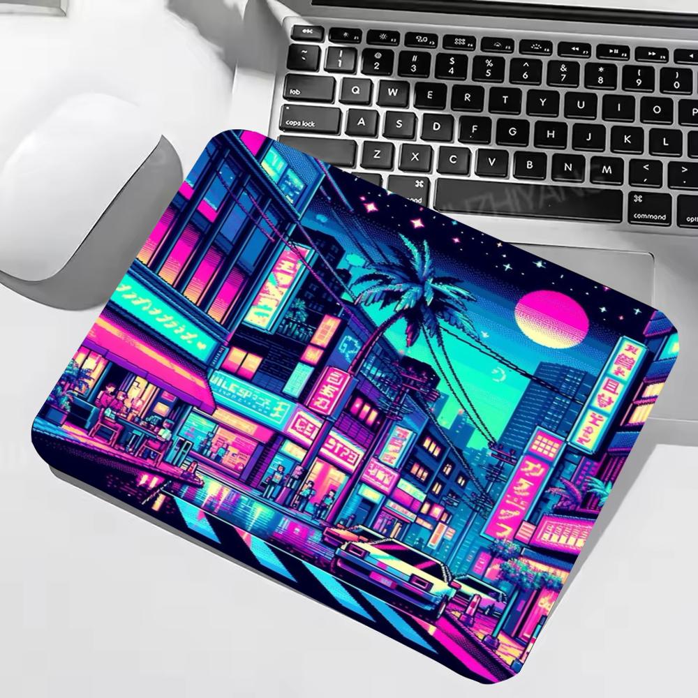 Tapis de souris rétro néon sty - Retro Gaming Japan avis et prix