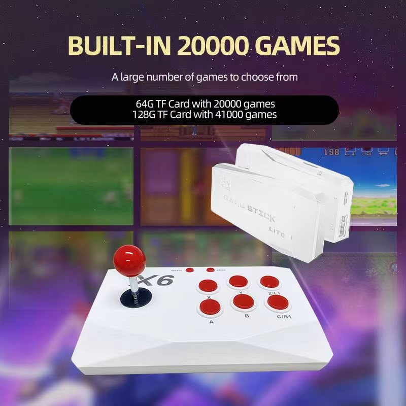 X6 Console de jeu vidéo rétro  - Retro Gaming X6 avis et prix