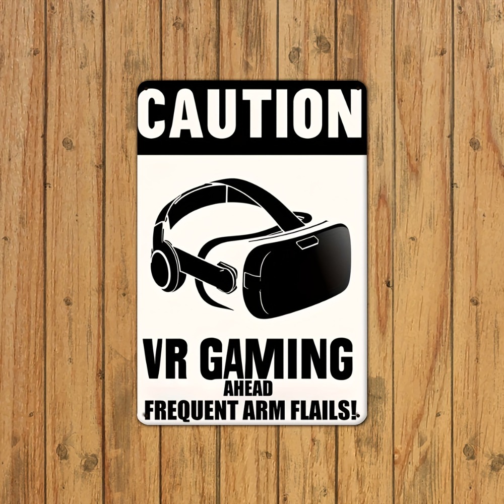 1PC Panneau en métal VR Gaming - Retro Gaming Vr avis et prix