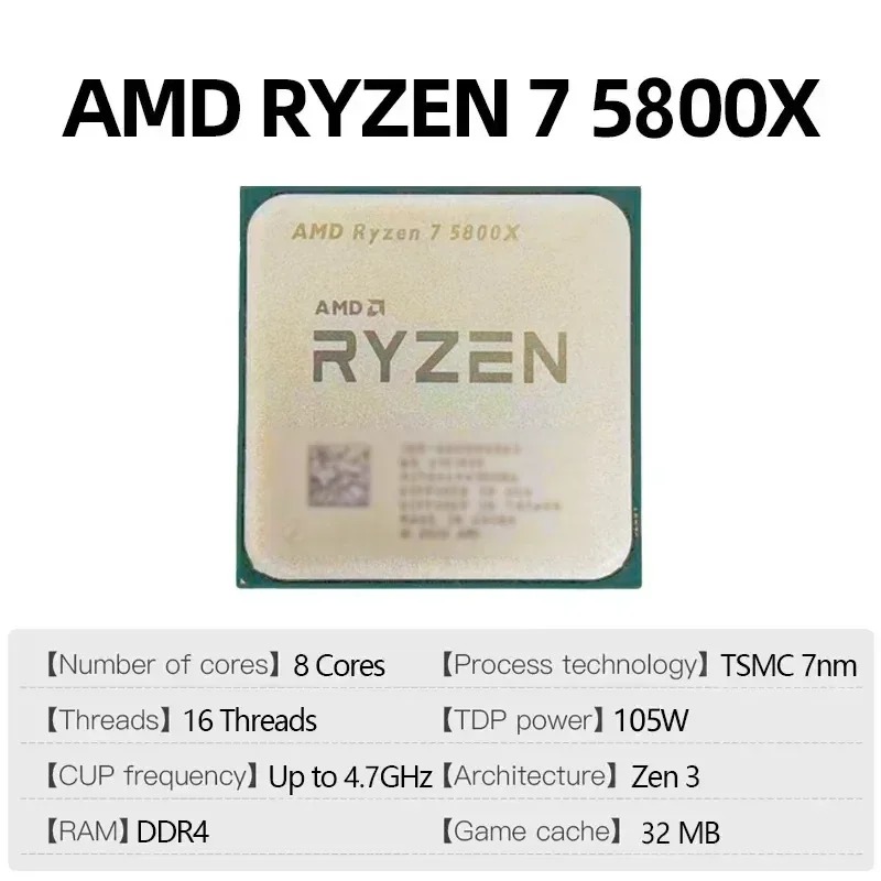 Processeur de jeu AMD Ryzen 7  - Amd Cpu Ryzen 7 avis et prix