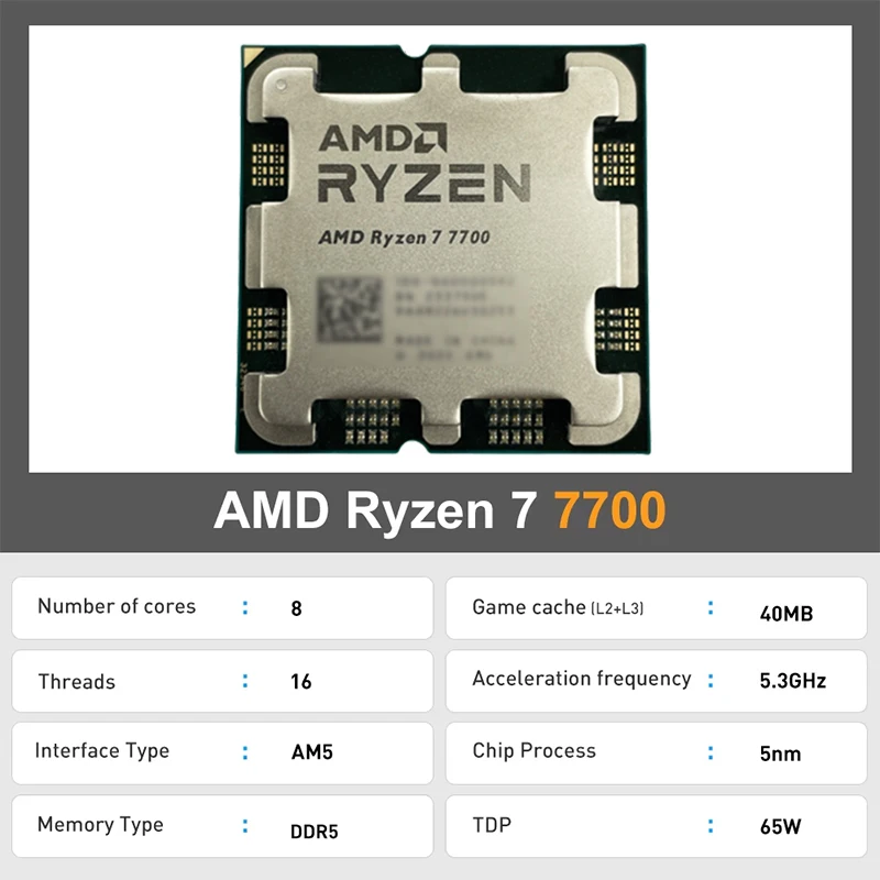 Processeur de bureau AMD Ryzen - Amd Cpu Ryzen 7 avis et prix