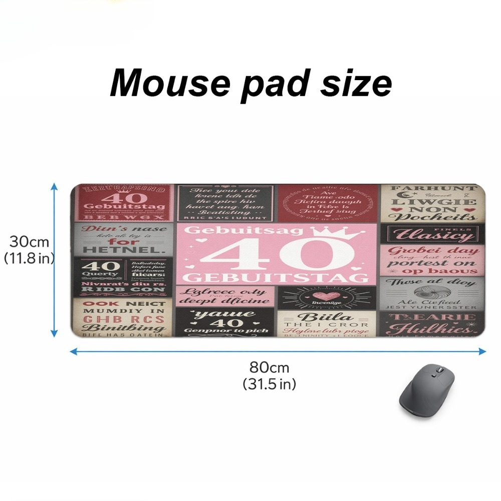 Tapis de bureau et tapis de je - Retro Gaming Logo avis et prix