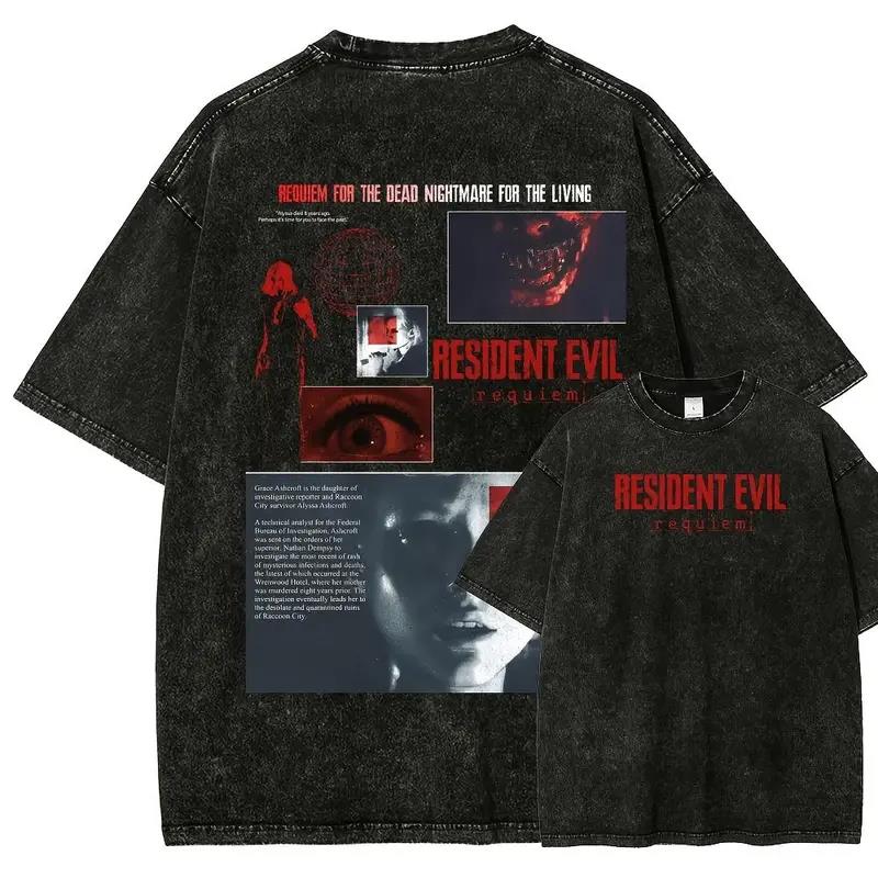 T-shirt imprimé Resident Evil  - Retro Gaming T Shirt avis et prix