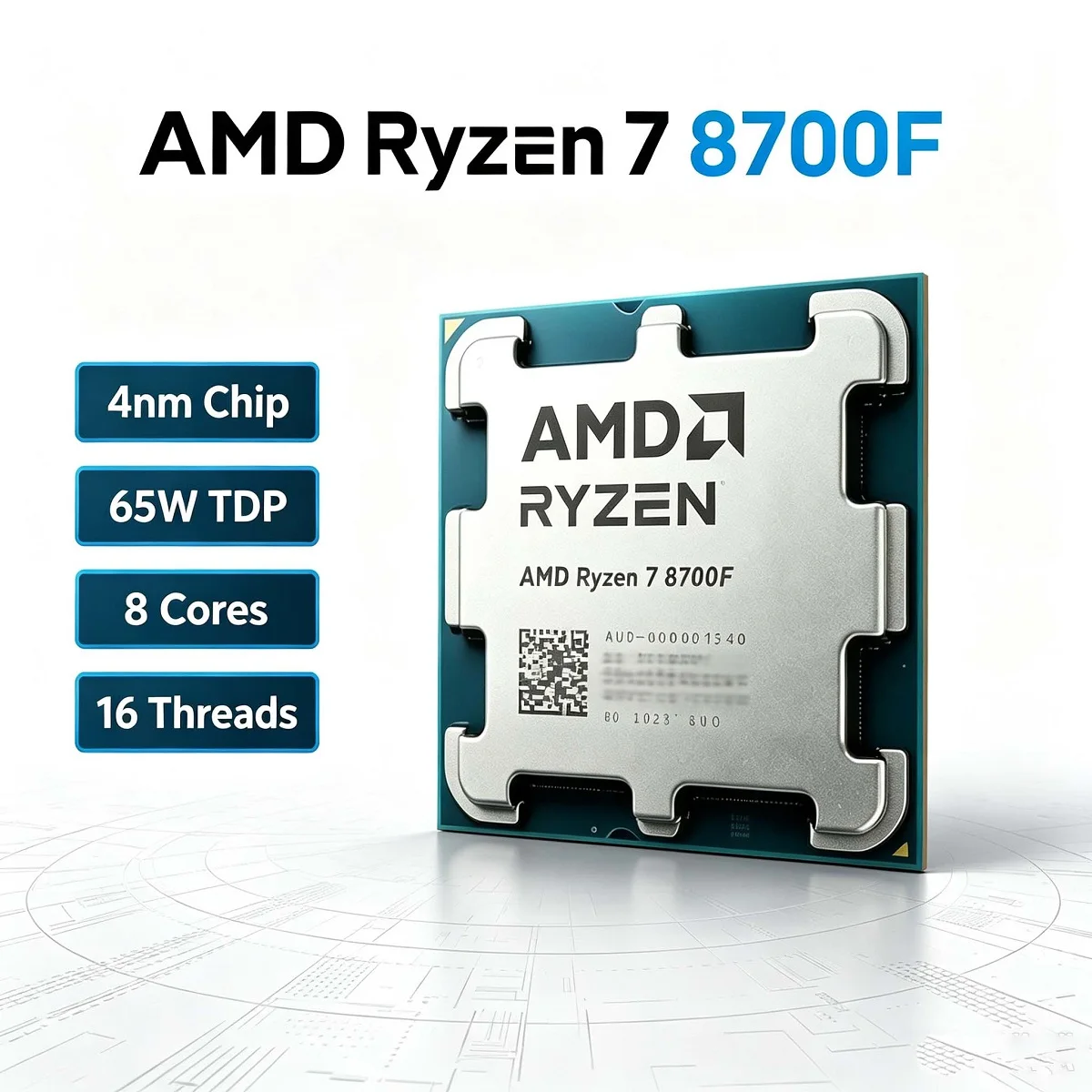 Processeur AMD Ryzen 7 8700F R - Amd Cpu Ryzen 7 avis et prix