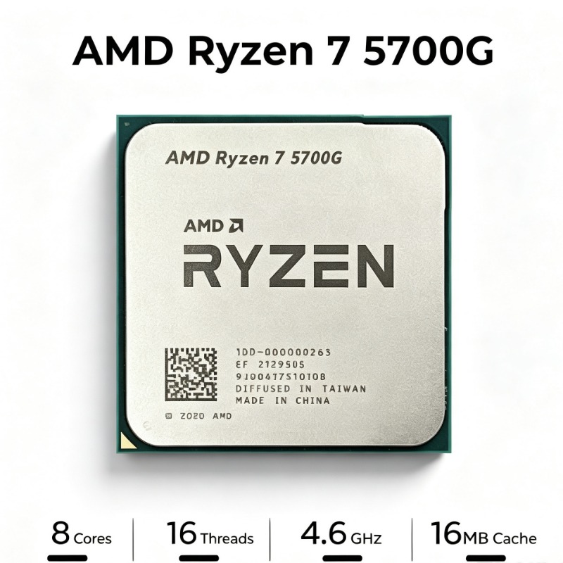 Processeur AMD Ryzen 7 5700G,  - Amd Cpu Ryzen 7 avis et prix