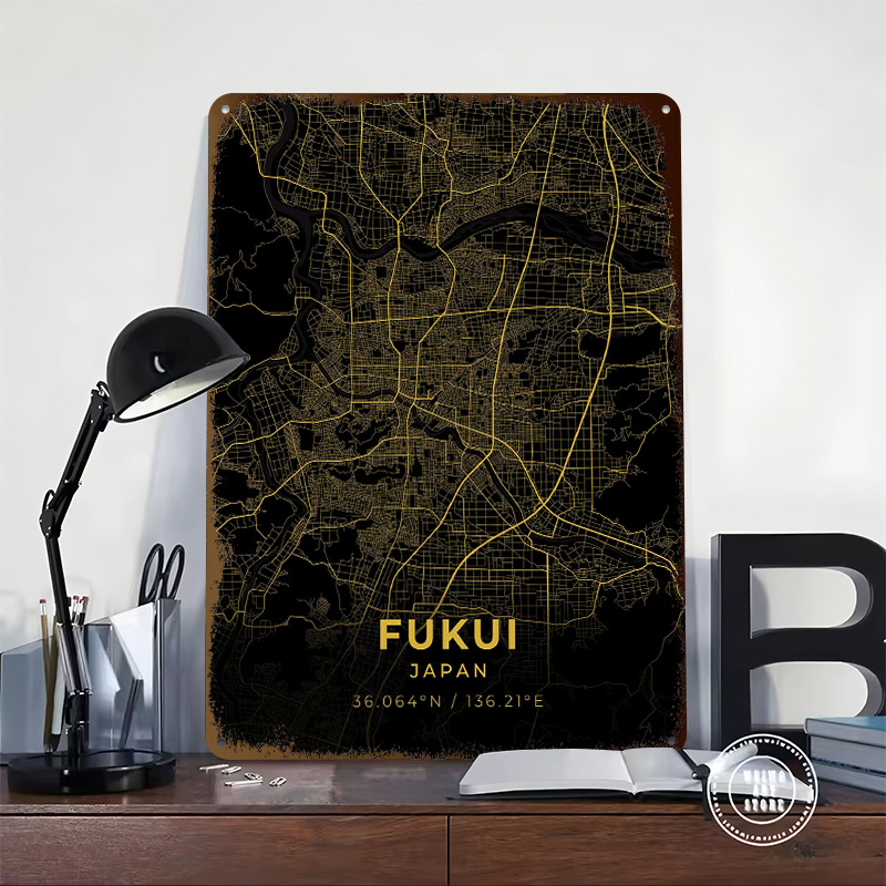 Fukui – affiches en fer blanc  - Retro Gaming Japan avis et prix