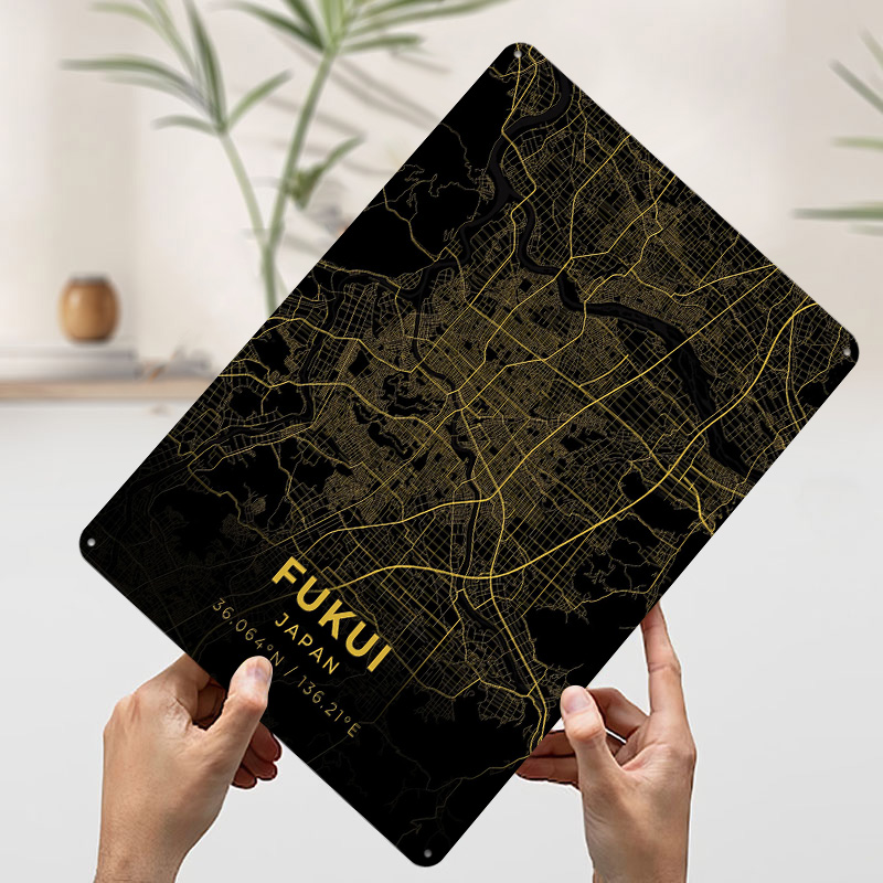 Fukui – affiches en fer blanc  - Retro Gaming Japan avis et prix