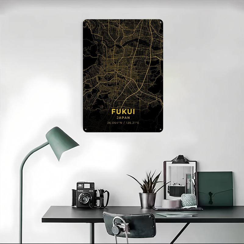 Fukui – affiches en fer blanc  - Retro Gaming Japan avis et prix