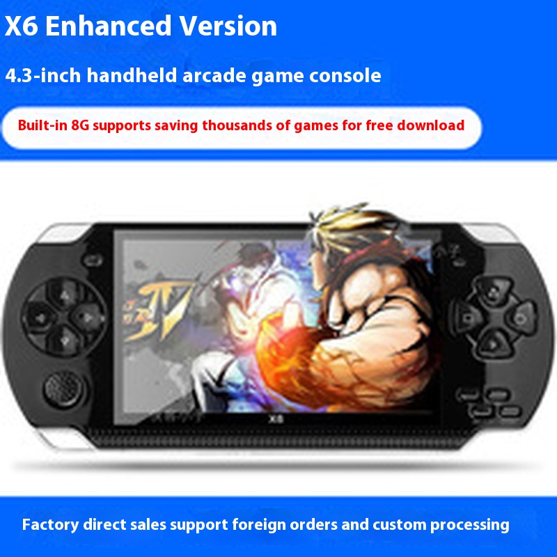 Psp 3000 X6 Console 12 Types d - Retro Gaming X6 avis et prix