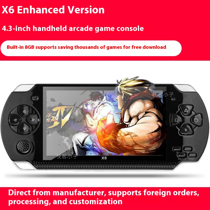 Psp 3000 X6 Console 12 Types d - Retro Gaming X6 avis et prix