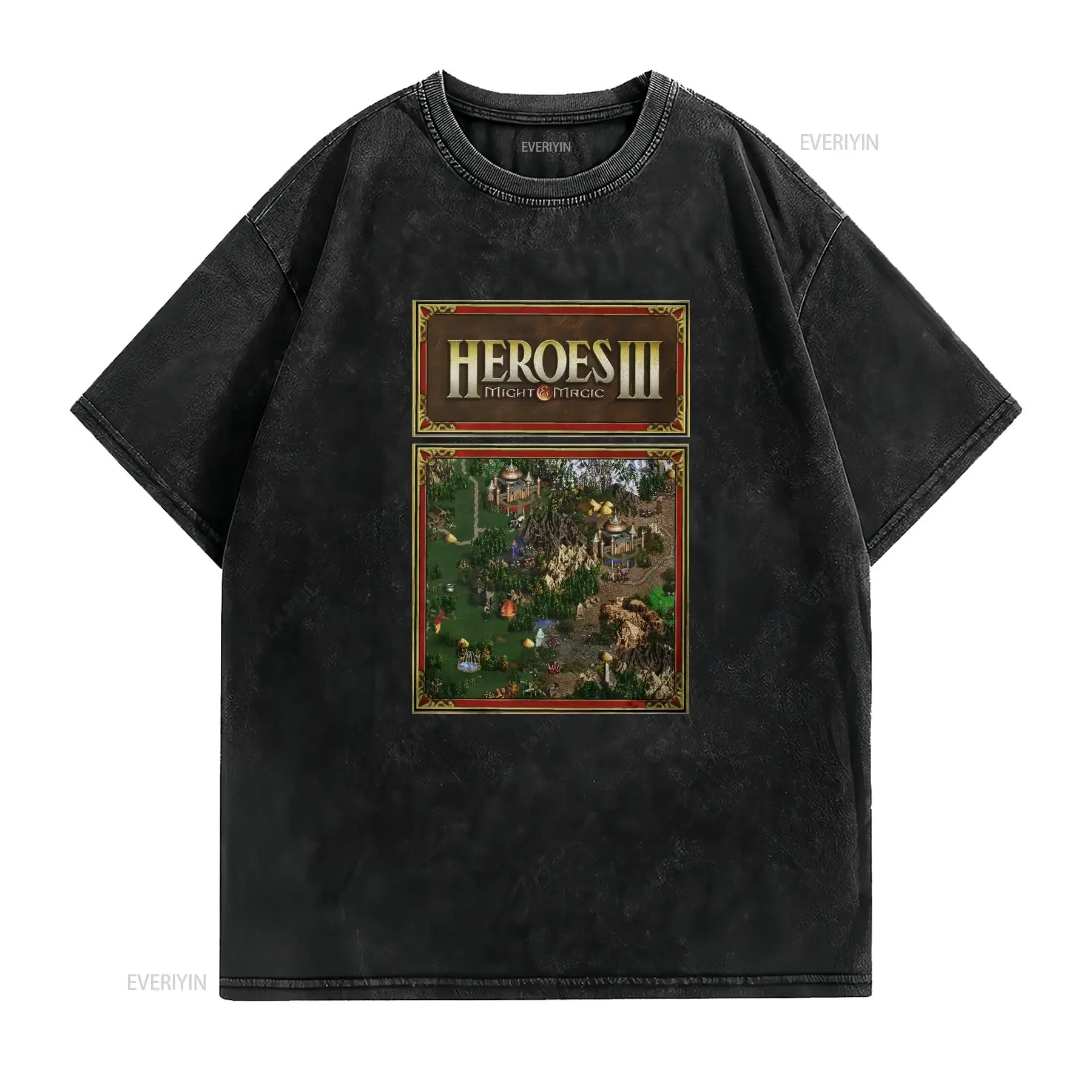 Heroes Map of Might And Magic  - Retro Gaming T Shirt avis et prix