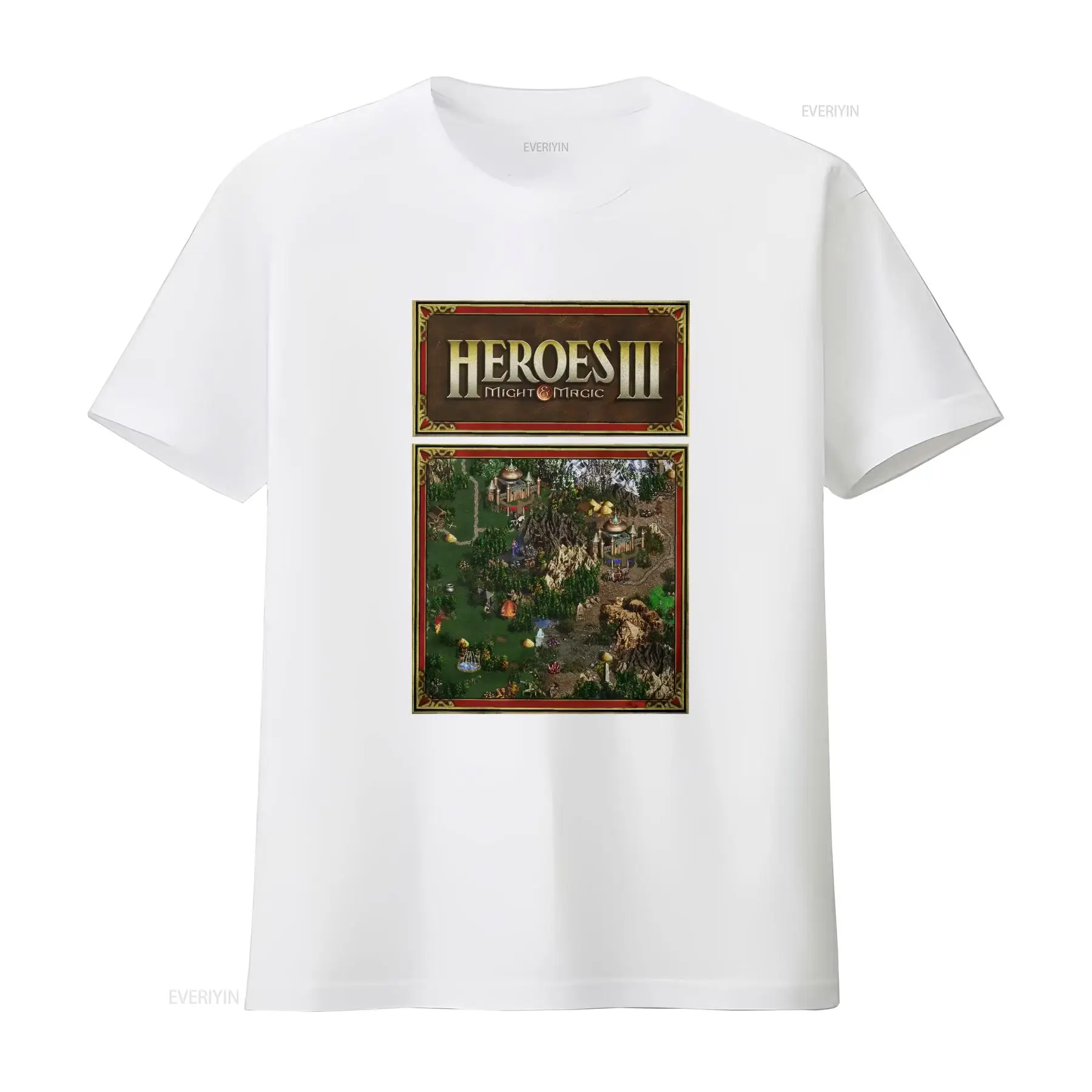 Heroes Map of Might And Magic  - Retro Gaming T Shirt avis et prix