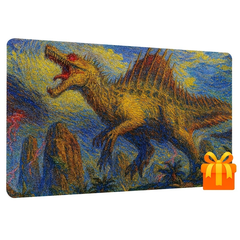 Tapis de jeu rétro Spinosaurus - Mouse Gaming Retro avis et prix