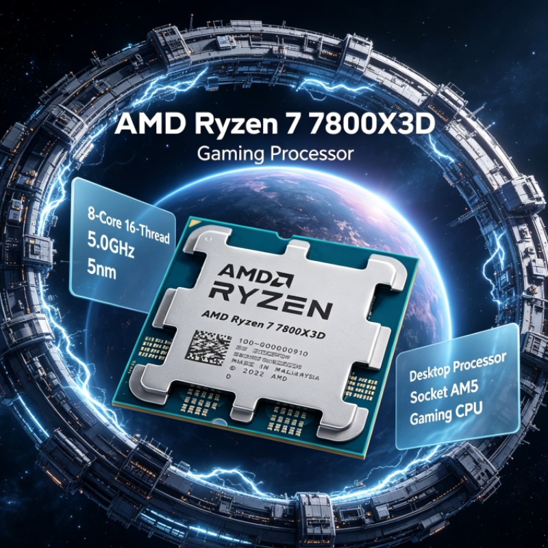 Processeur AMD Ryzen 7 7800X3D - Amd Cpu Ryzen 7 avis et prix
