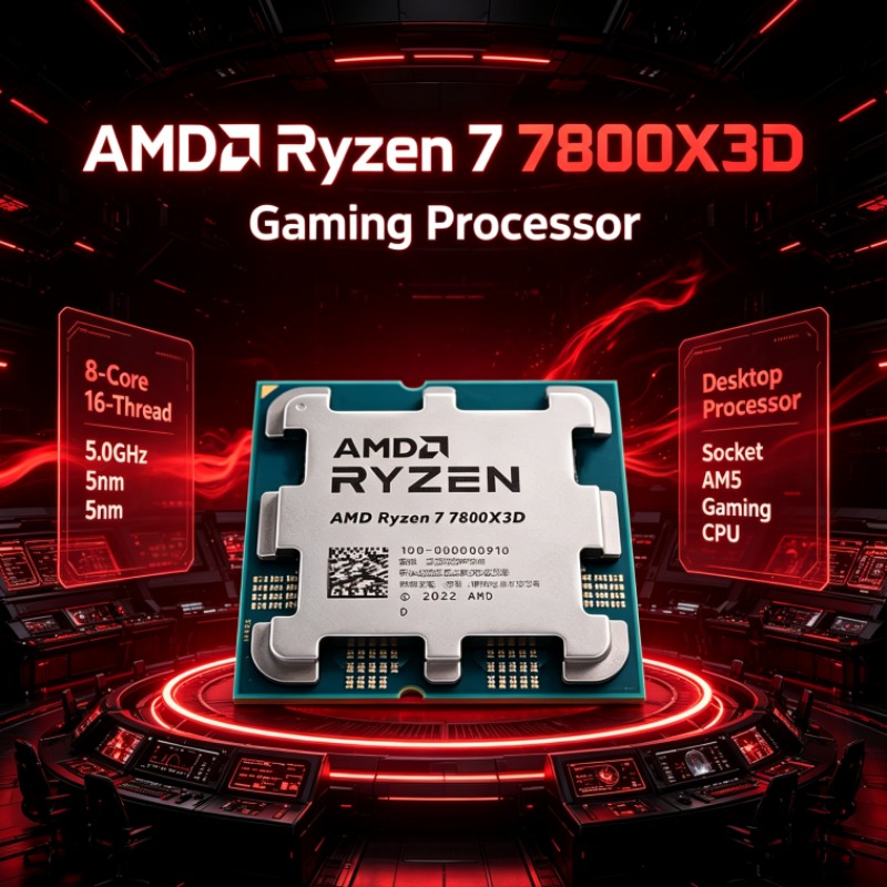 Processeur AMD Ryzen 7 7800X3D - Amd Cpu Ryzen 7 avis et prix