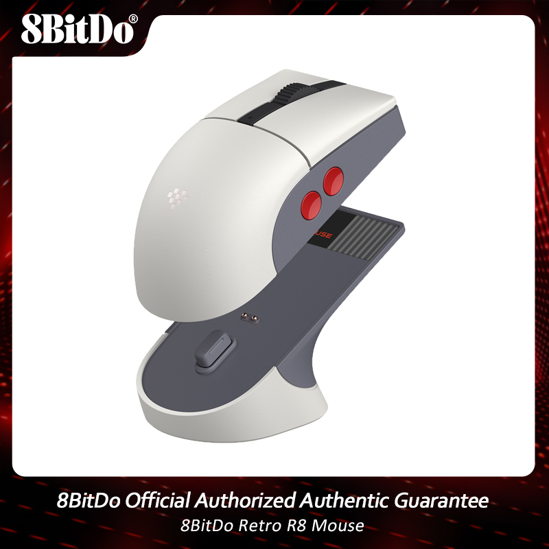 Souris 8BitDo Retro R8 avec ca - Mouse Gaming Retro avis et prix
