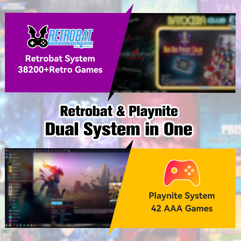 Retrobat & Playnite Console de - Retro Gaming Com avis et prix